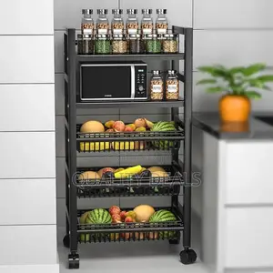 Multifunctional 5 Tier Kitchen Rack