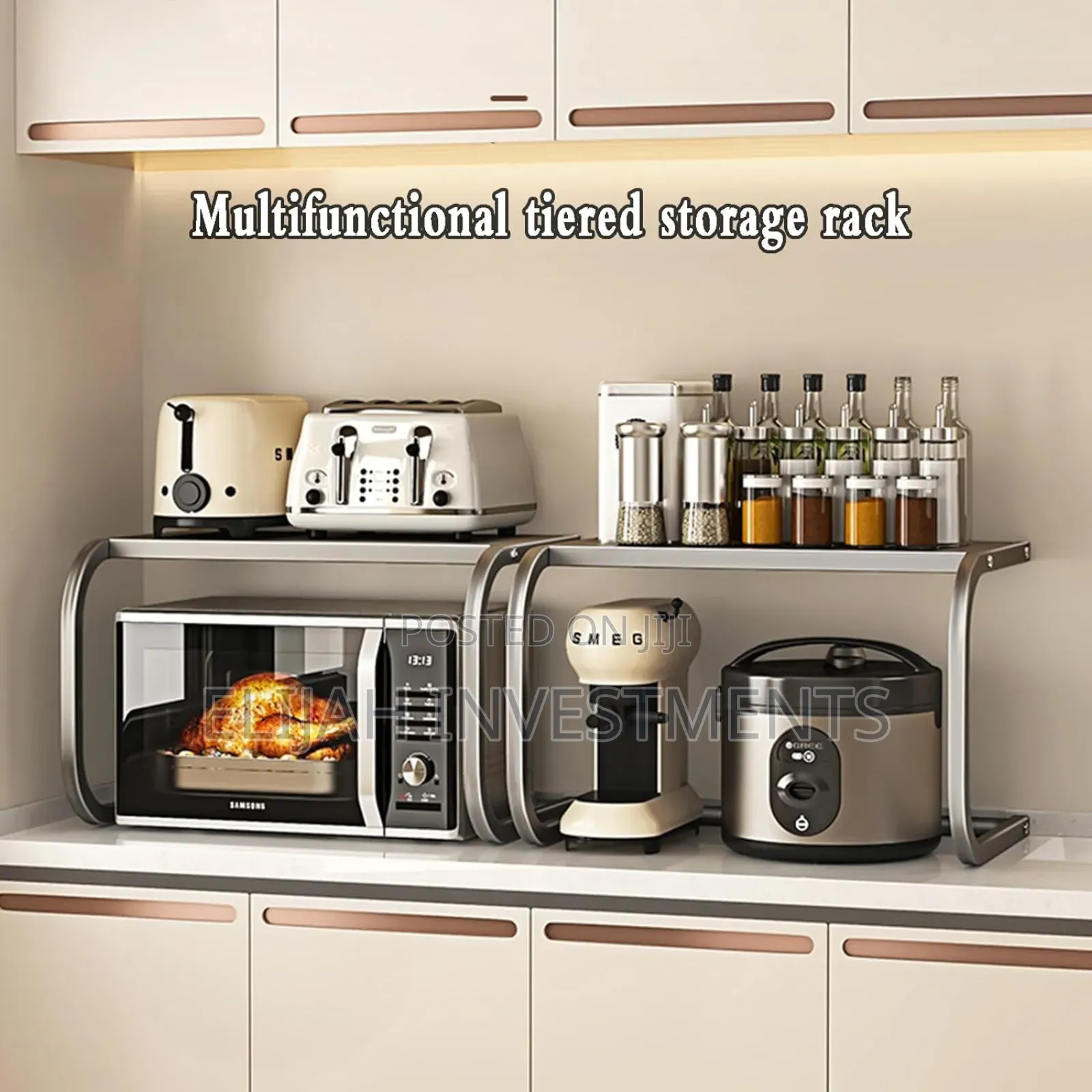 Microwave Stand Kitchen Counter Organiser