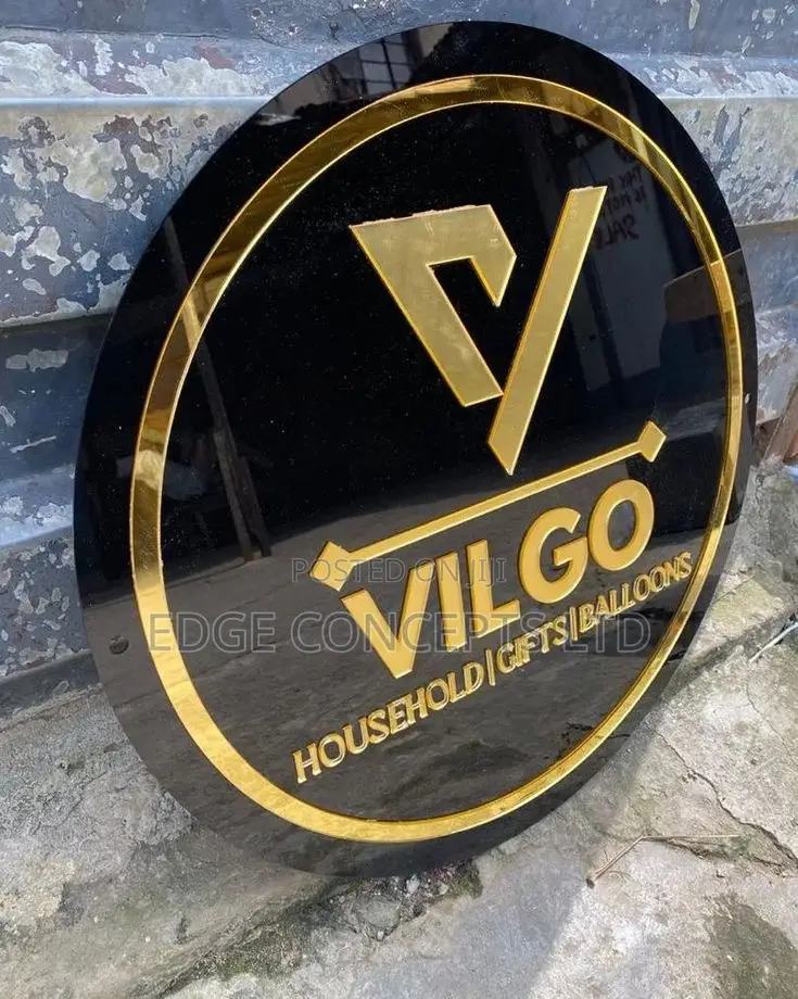 2d Indoor Sign