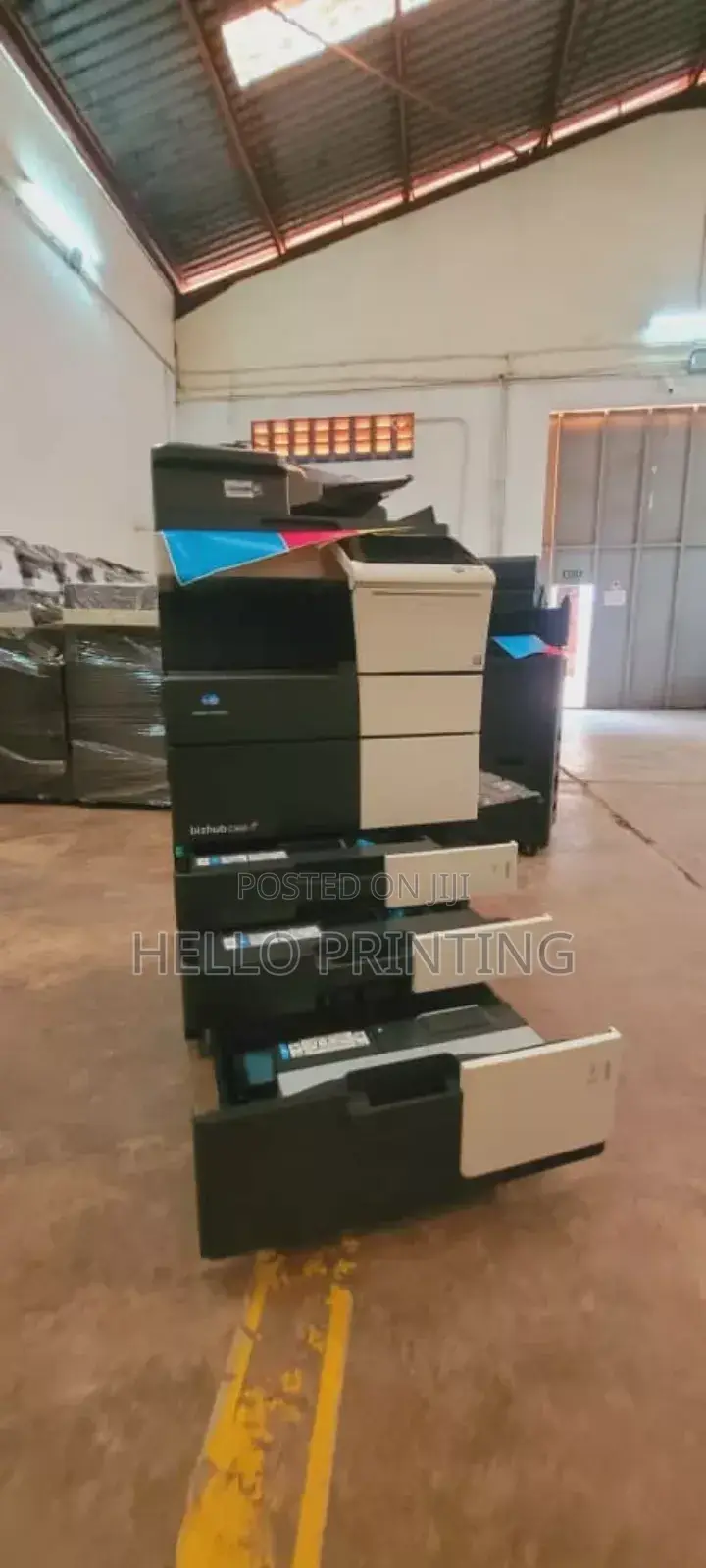 "Bizhub C558 - Elgant Design, Efficient Printing .