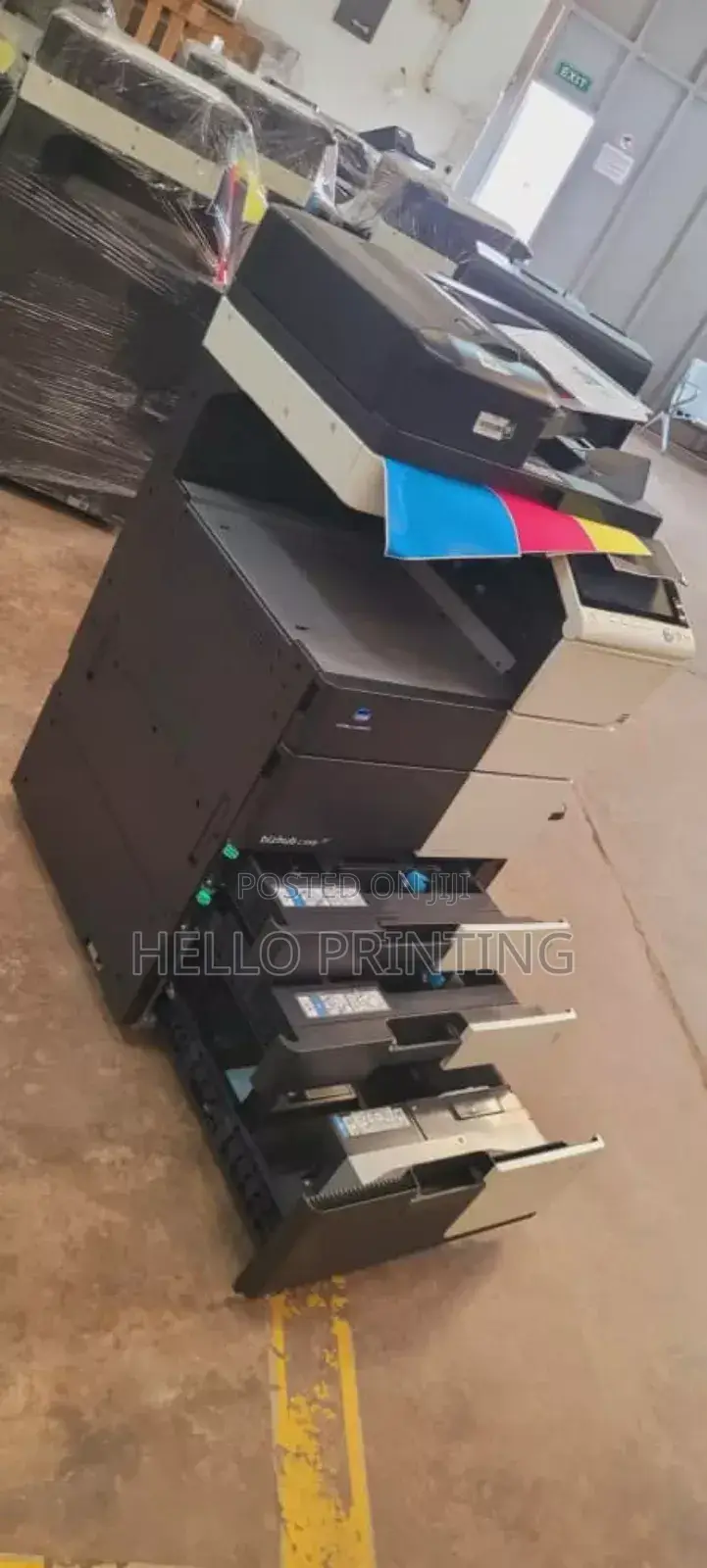 Konica Minolta C558 - Lease Buyout .New Arrival.