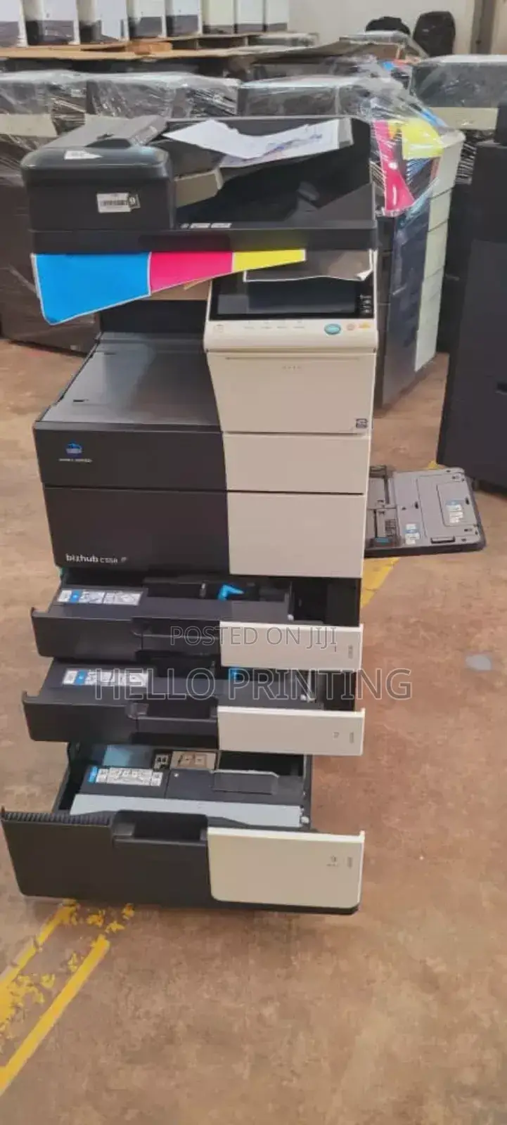 Minolta Bizhub C558 - Printing Made Easy Affordable !