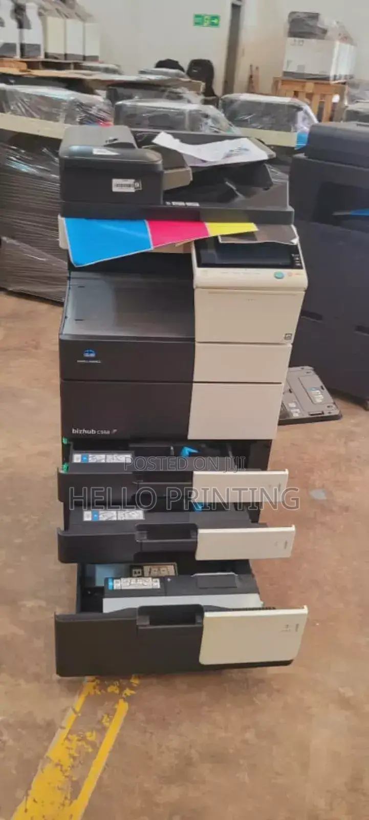 Smart Features,Incredible Value - Bizhub C558.New Stock !