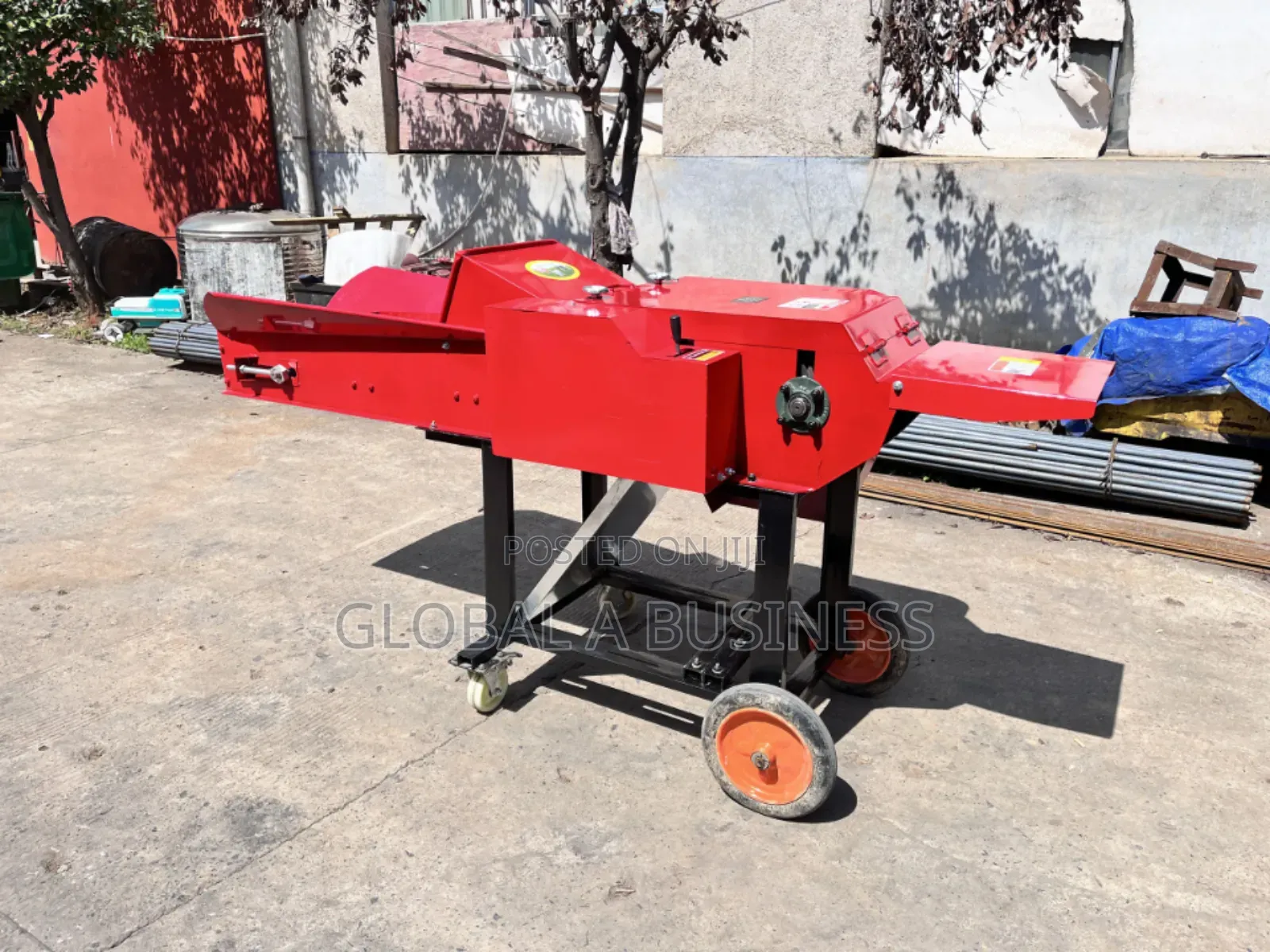 High Capacity Chaff Cutter Machine With 8hp Diesel Engine