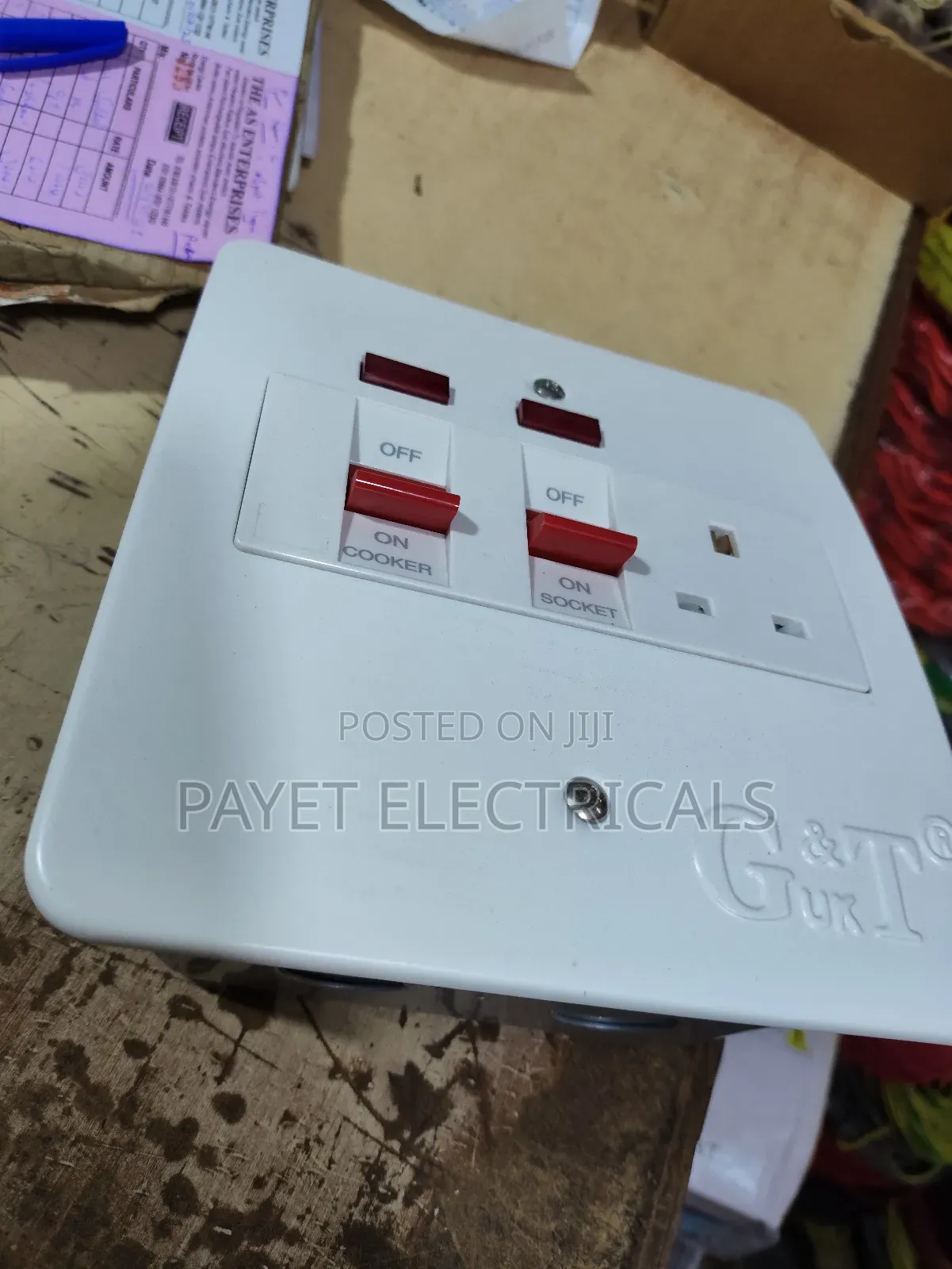 G T Cooker Control Socket