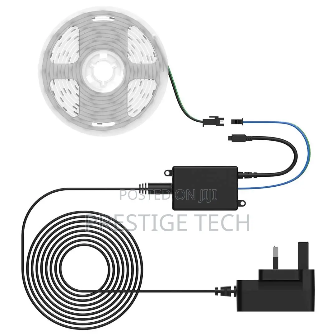 Porodo Sound Reactive Rgb Strip Light Strip 5m 44 Key Remote