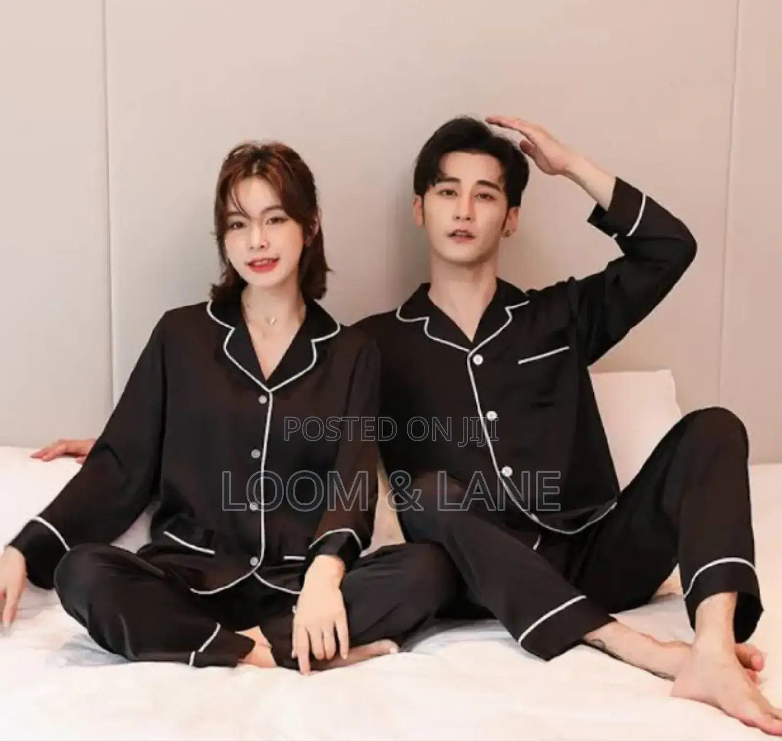 2 Pieces Silk Pyjama Set