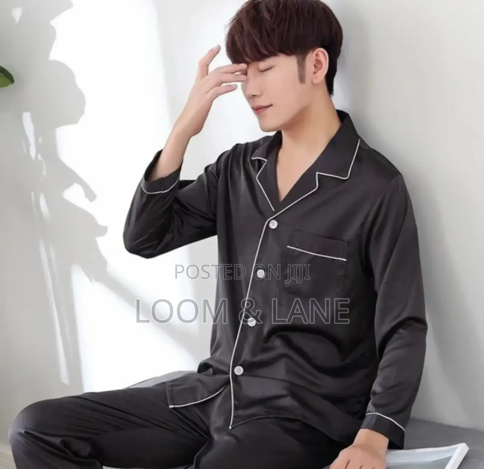 2 Pieces Silk Pyjama Set