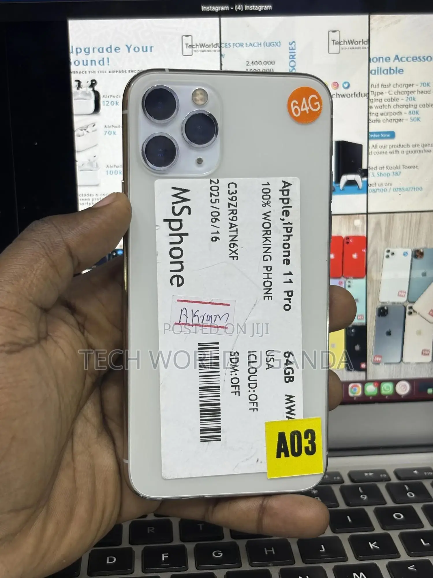 Apple iPhone 11 Pro 64 GB White