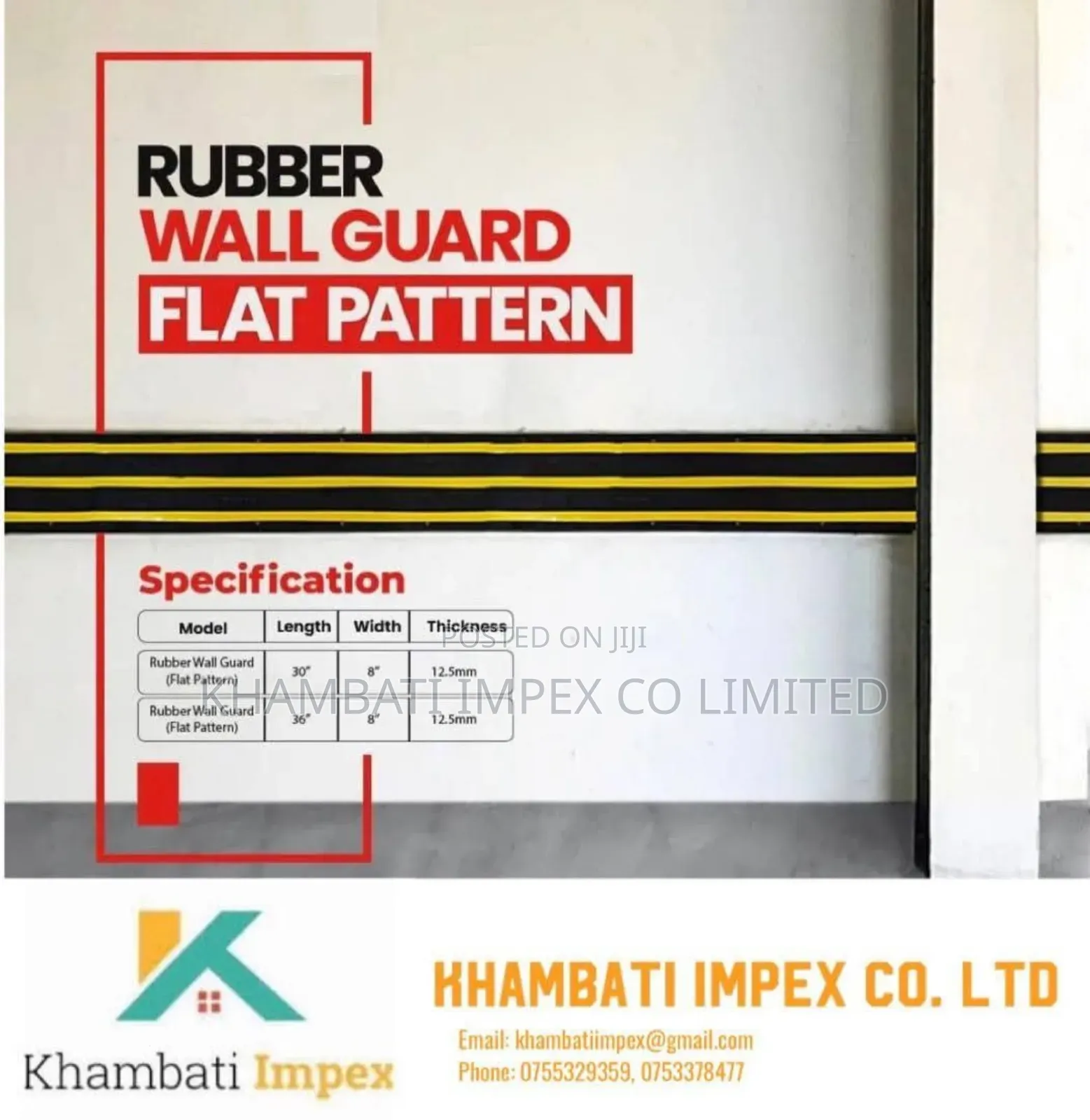 Rubber Wall Guard