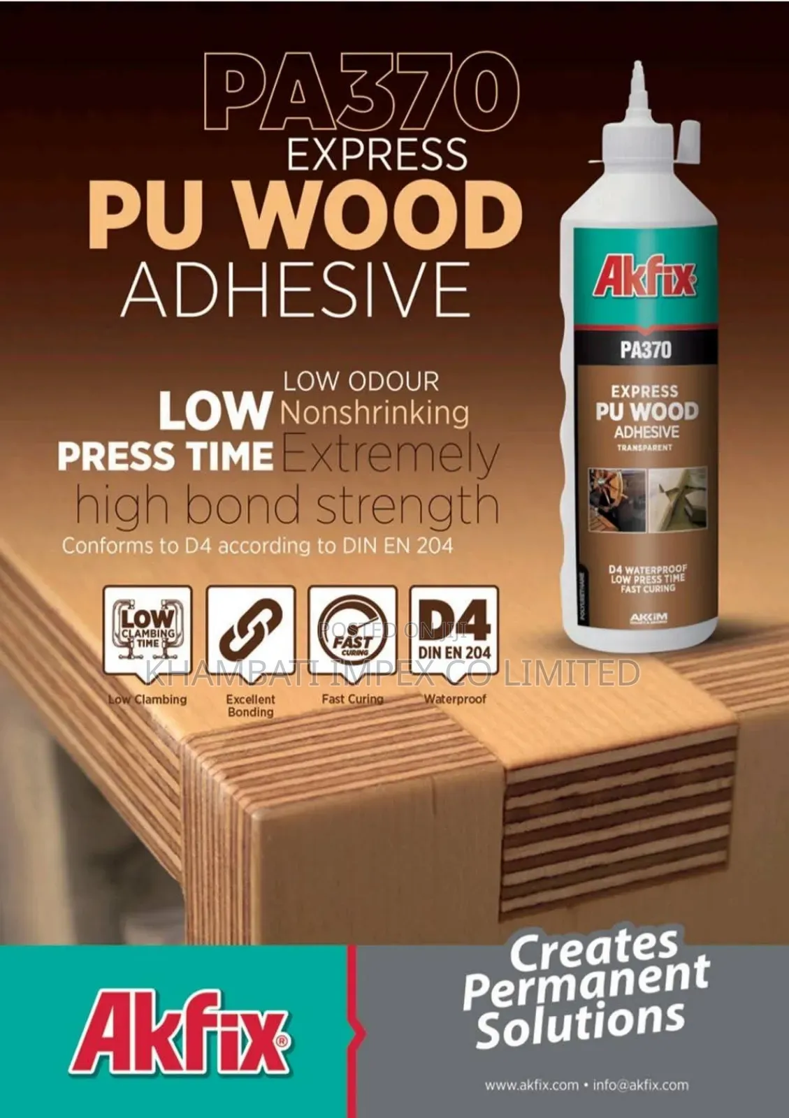 Akfix Pur Fast Dry Glue