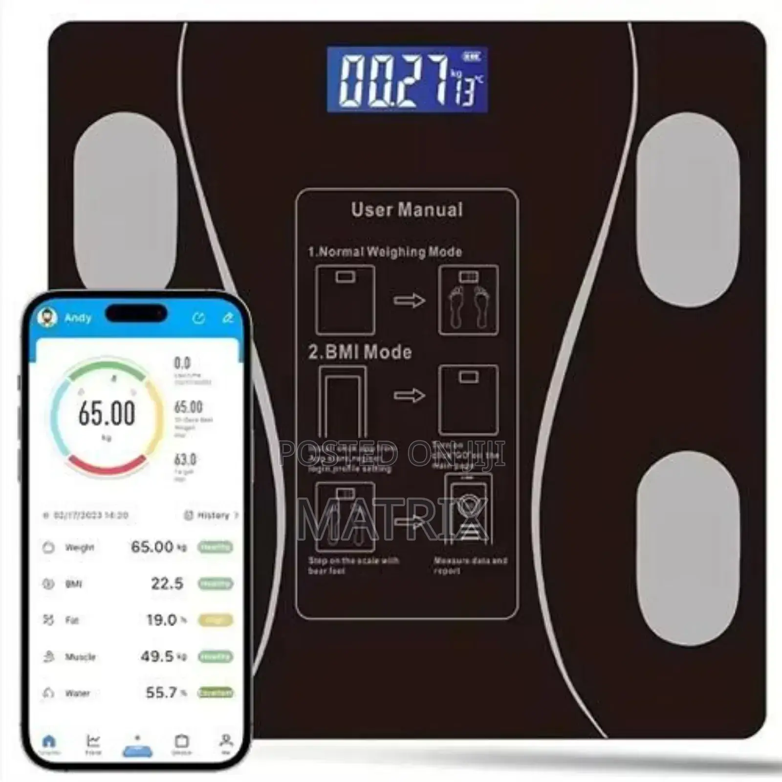 Smart Digital Body Weight Scales Wireless Led