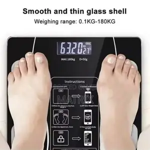 Smart Digital Body Weight Scales Wireless Led