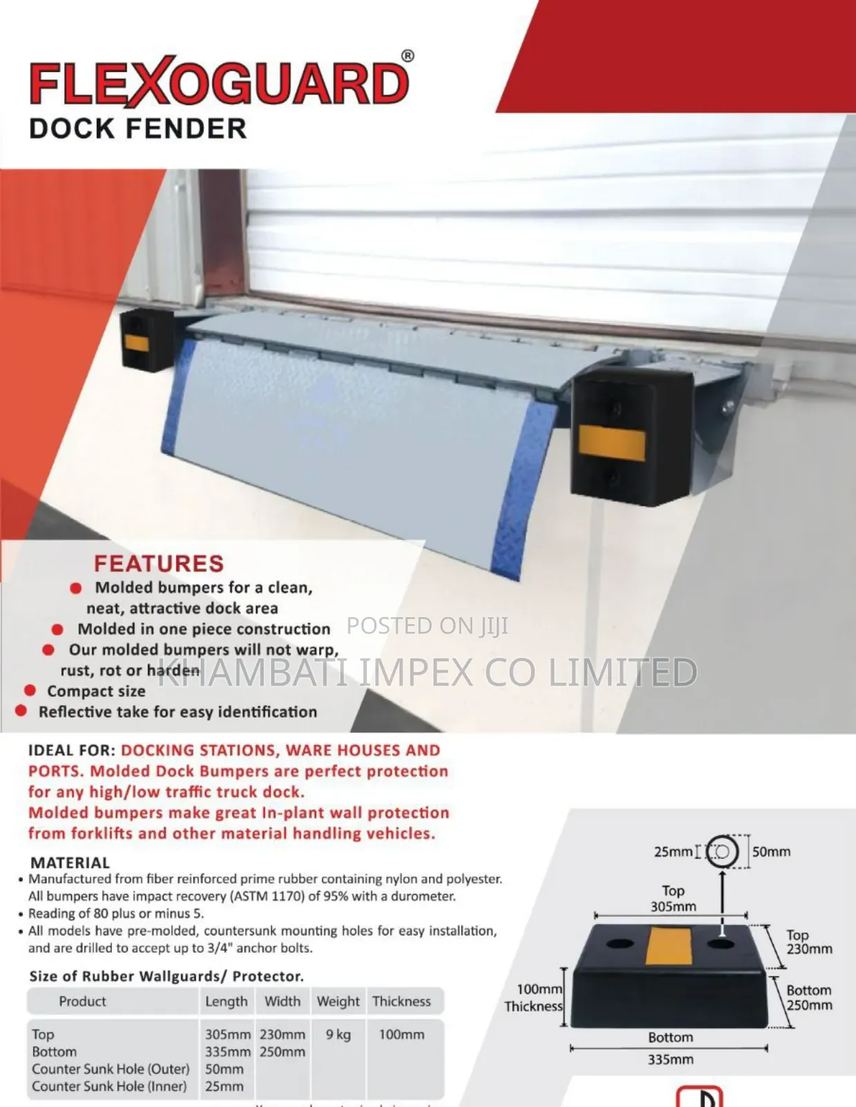 Rubber Dock Fender