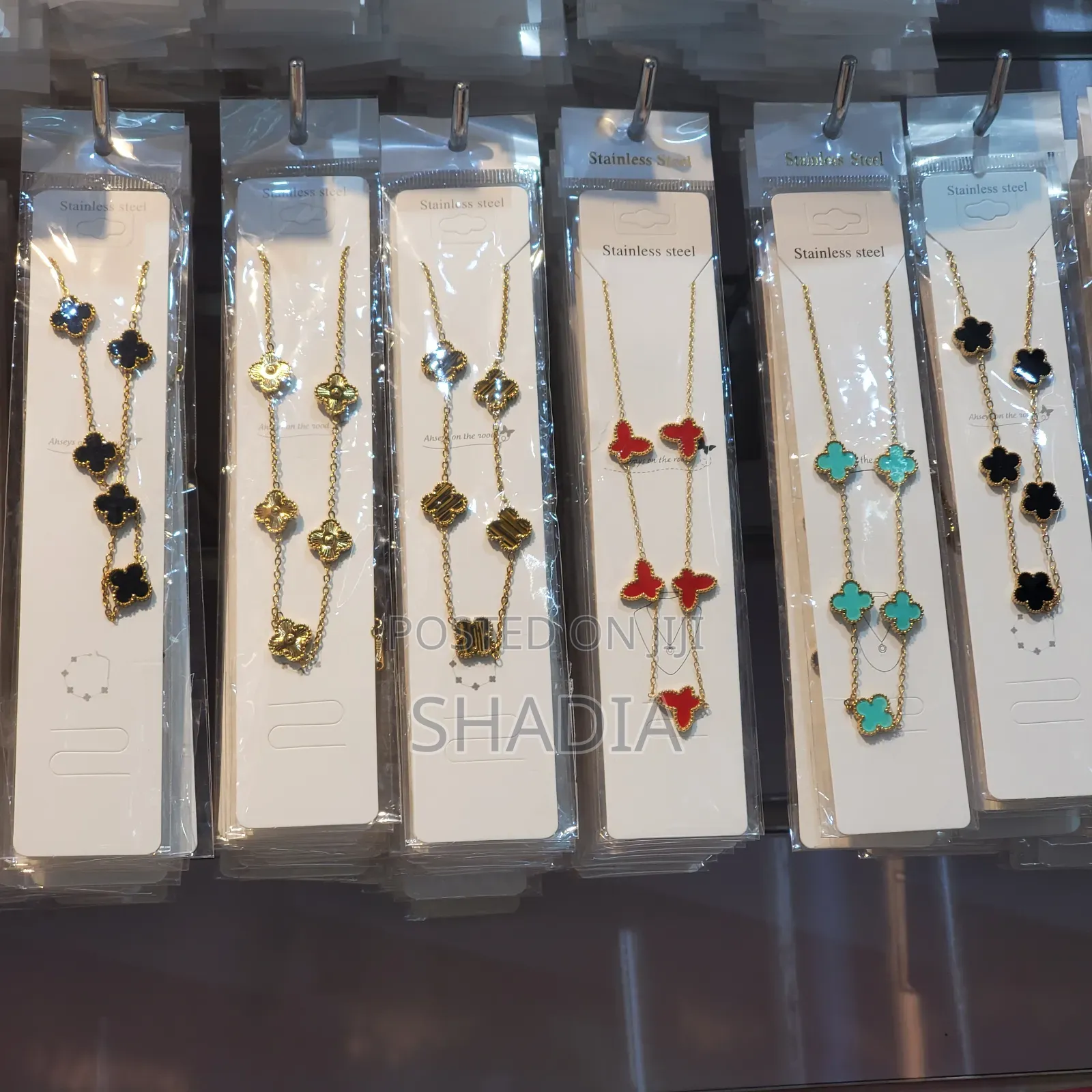Earings, Necklaces, Rings and Pins