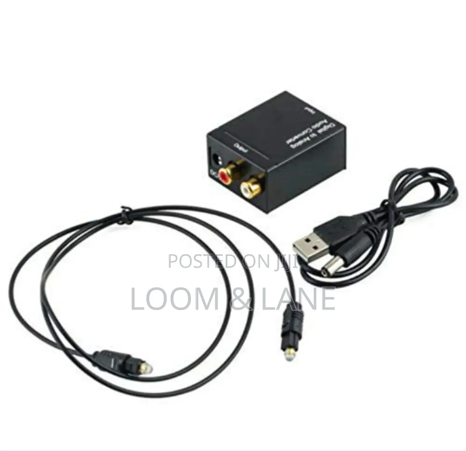 Digital to Analog Audio Converter Optical Fiber