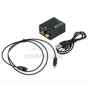 Digital to Analog Audio Converter Optical Fiber