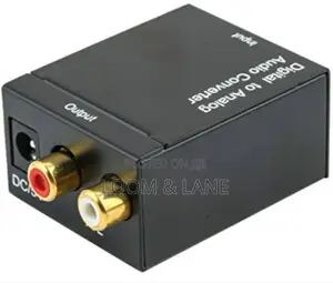 Digital to Analog Audio Converter Optical Fiber