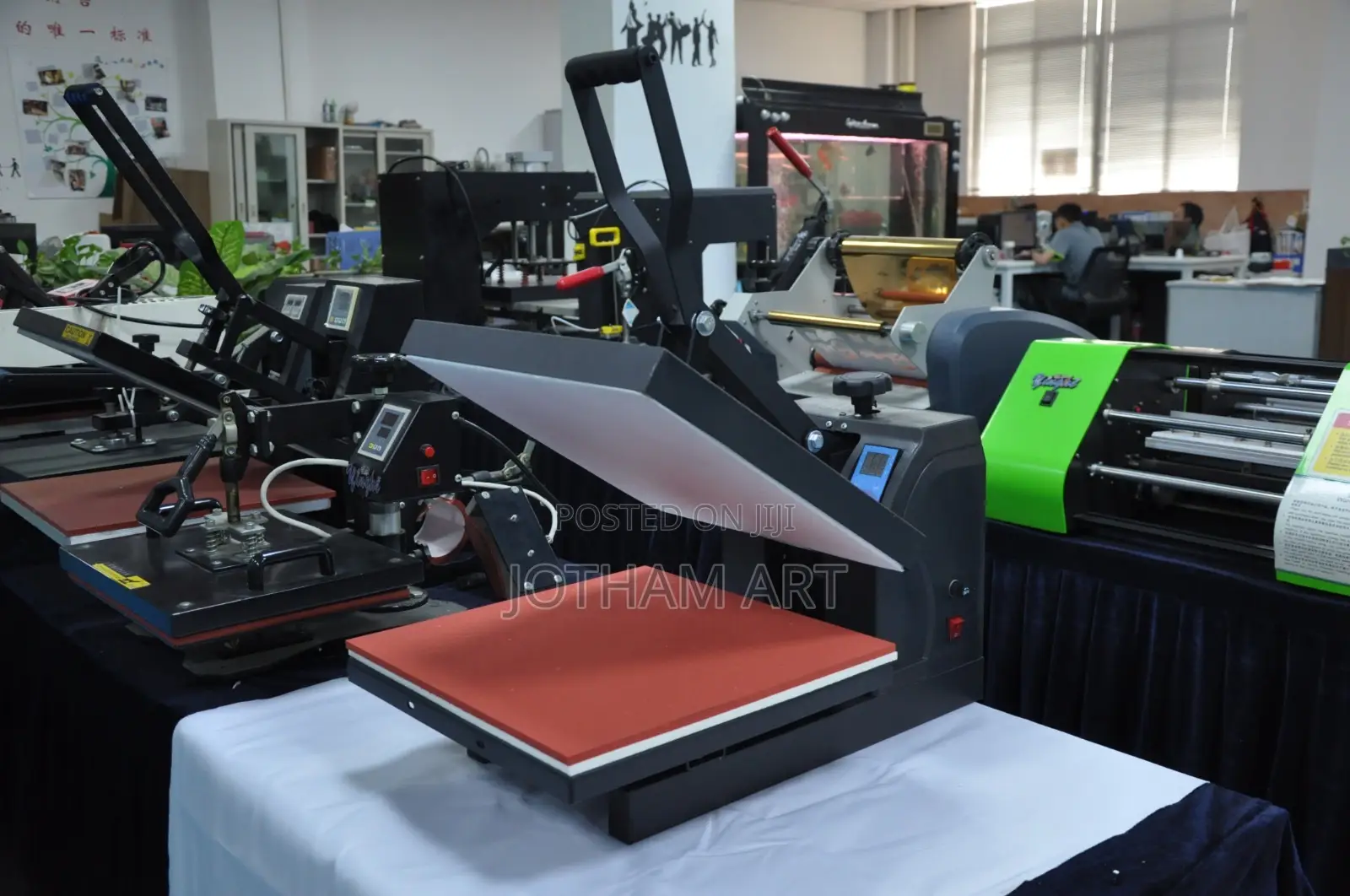 Heat Press Machines First Heating Pressure.