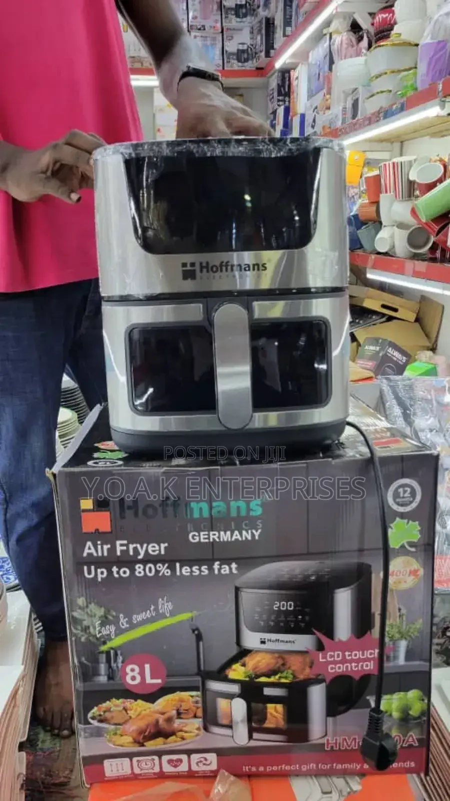Hoffman Air Fryer 8l Digital