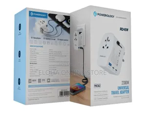 Powerology Universal Travel Adapter 2300w