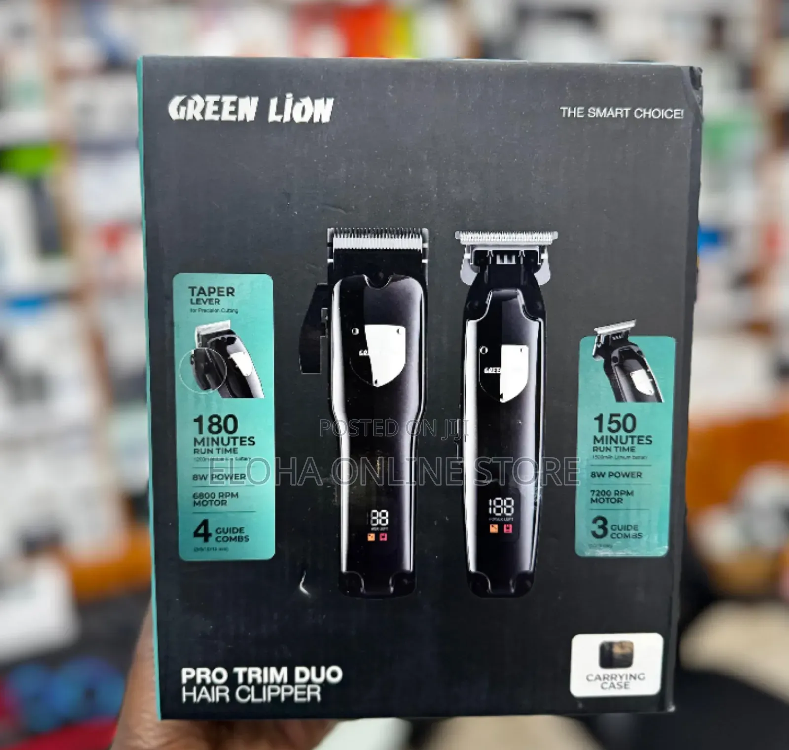 Green Lion Pro Trim Duo Hair Clipper