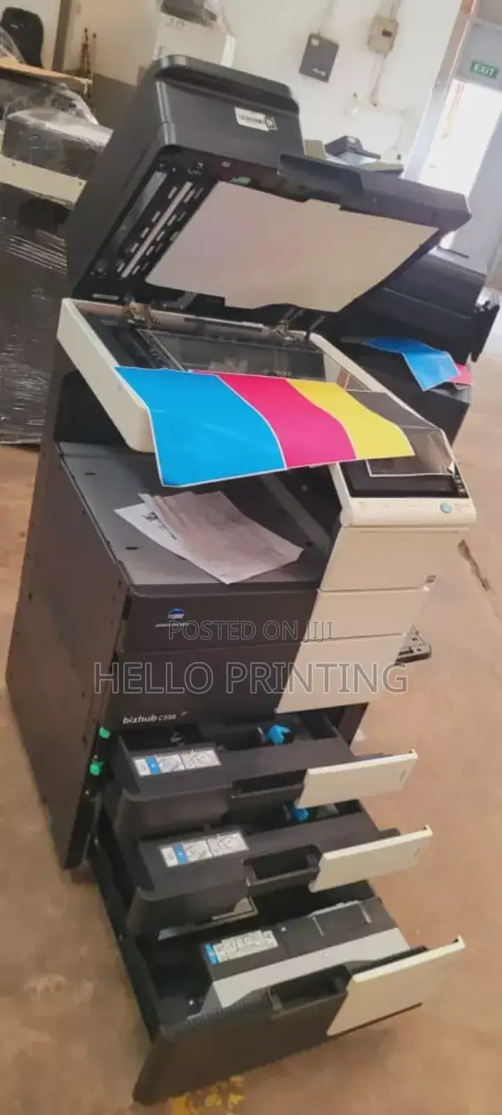 Bizhub C558 - Next Level Printing.New Arrival.