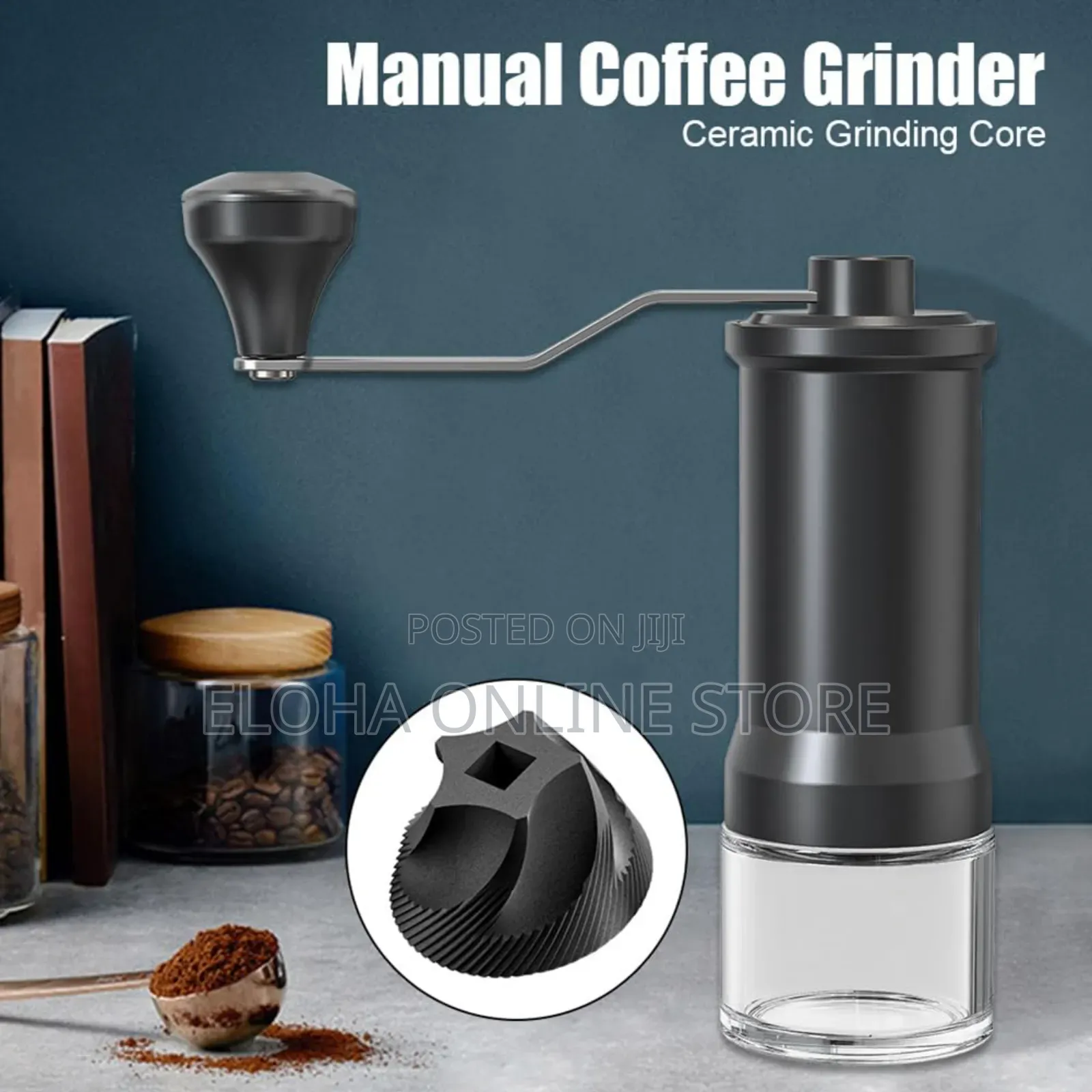 Clisted Manual Coffee Bean Grinder