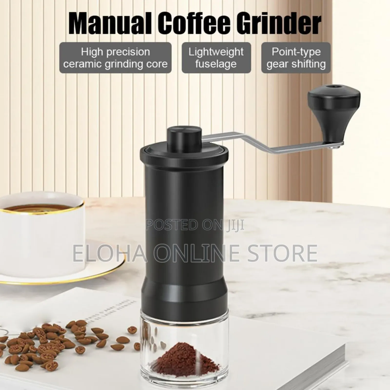 Clisted Manual Coffee Bean Grinder