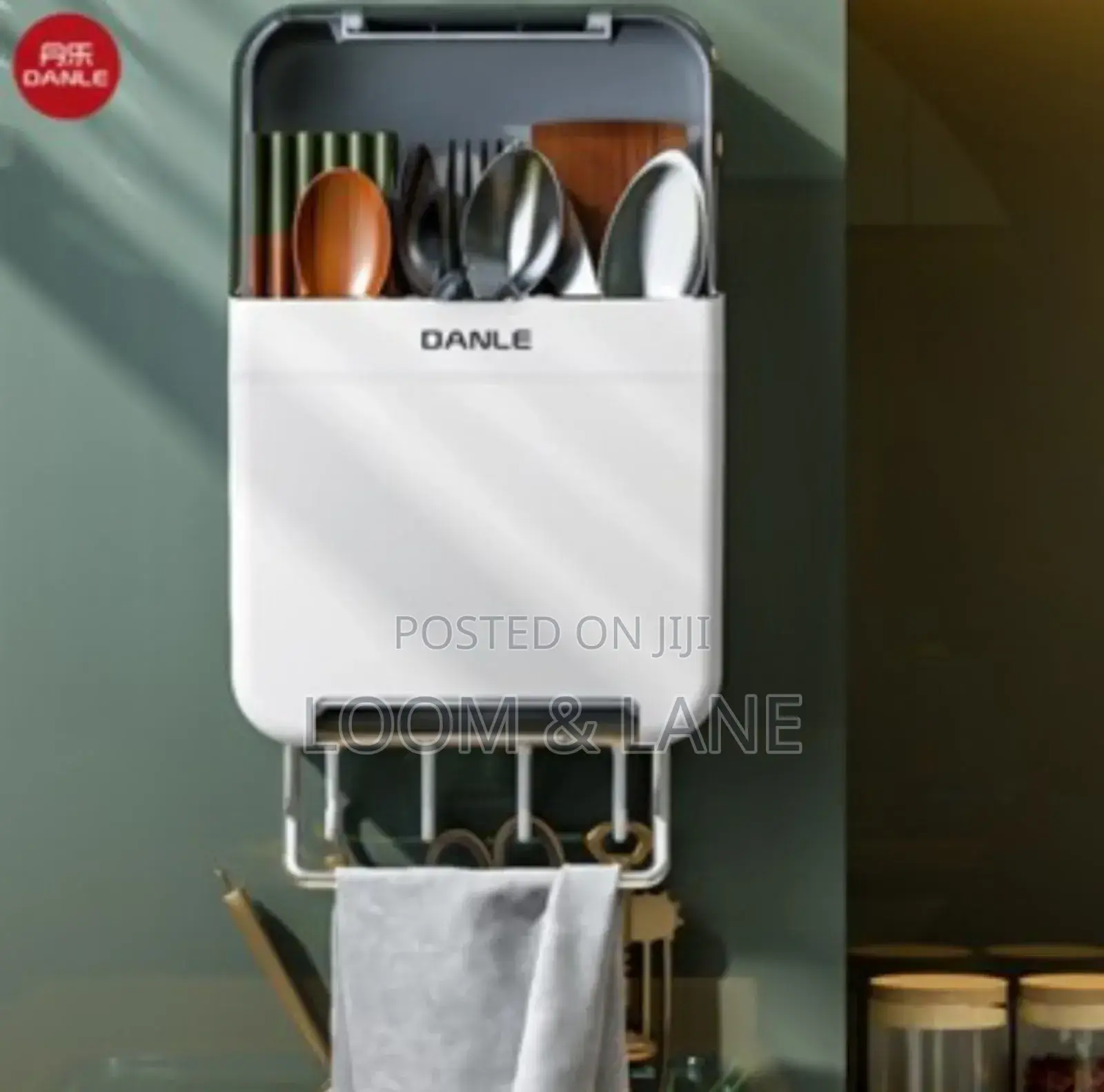 Wall Mounted Cutlery Storage Box