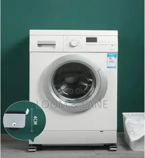 Two Very Strong Adjustable Mobile Washing Machine Stand