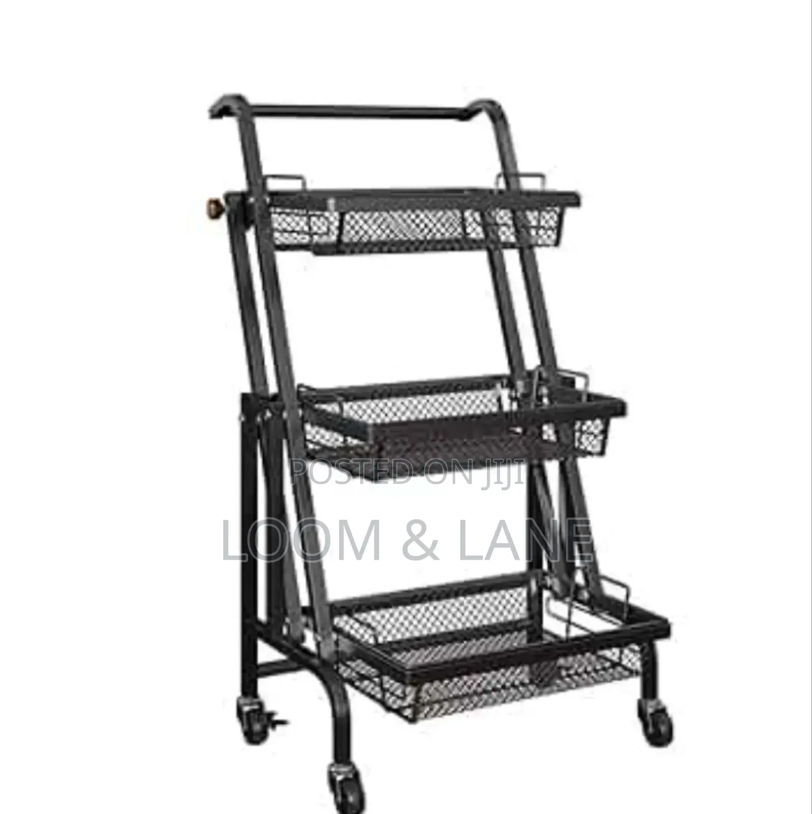 Metal Utility Rolling Trolley