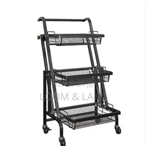 Metal Utility Rolling Trolley