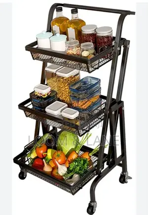 Metal Utility Rolling Trolley