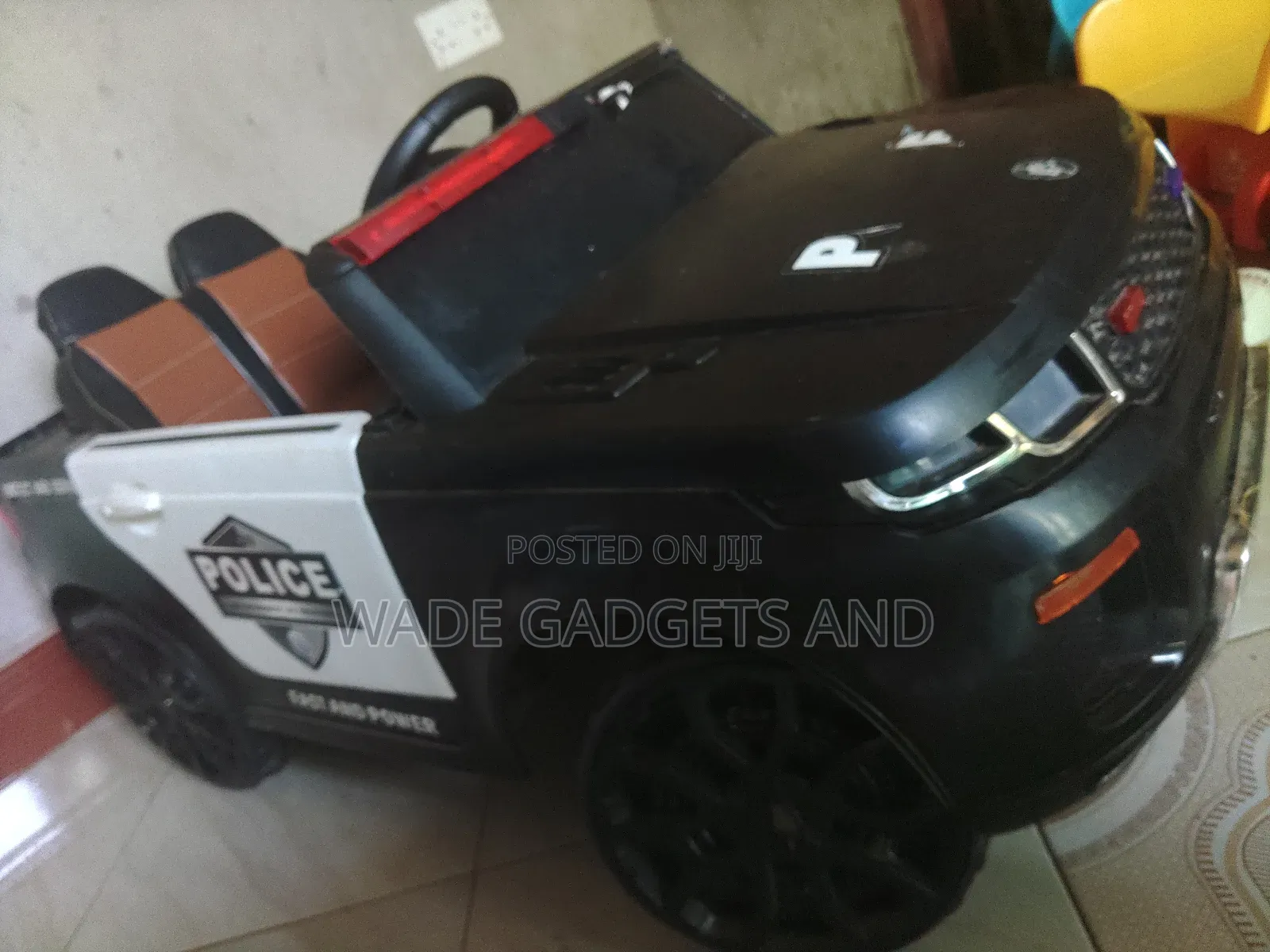 Electric Police Car