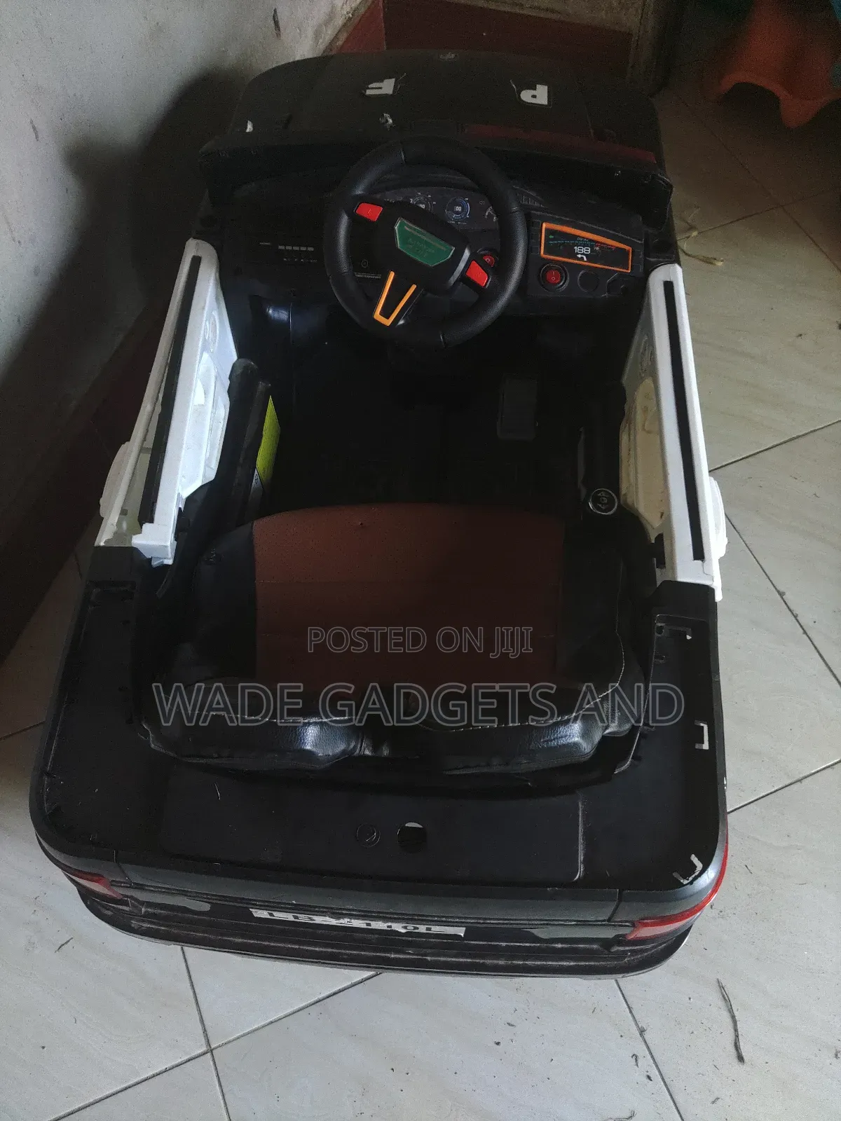 Electric Police Car