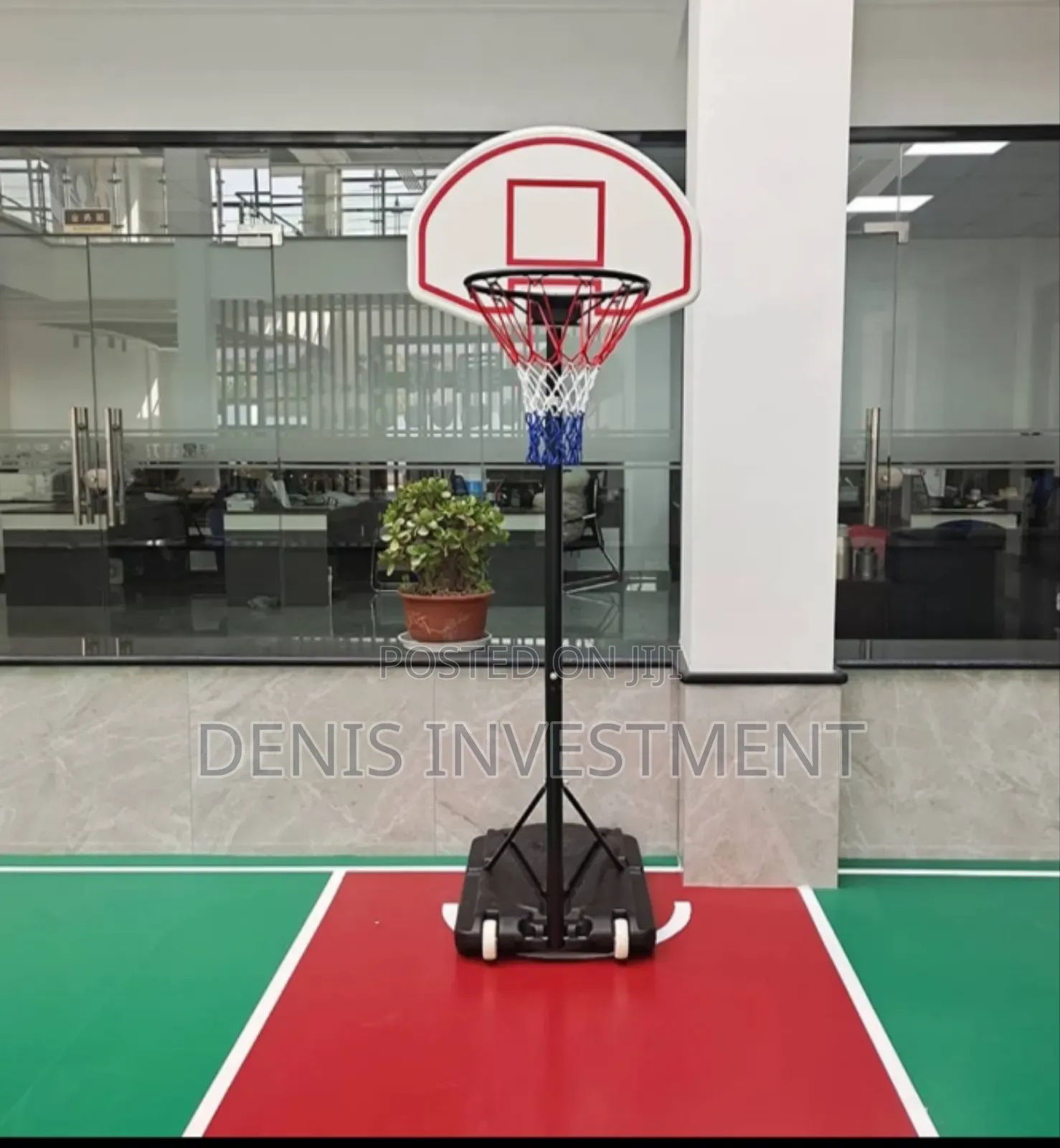 Portable Basketball Hoop System