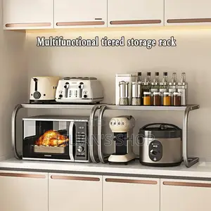 Microwave Stand Kitchen Counter Organiser