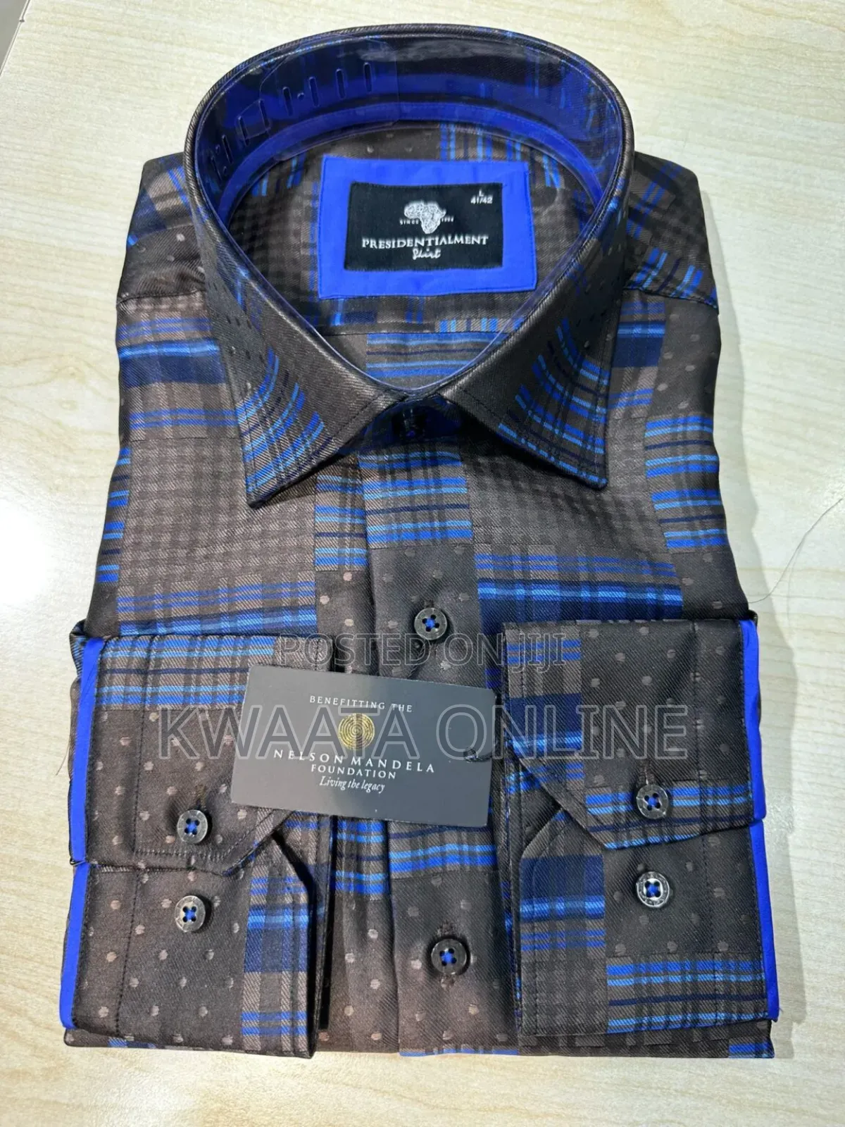 Presidential Shirt Premium High-Quality Paisley-Print Shirt
