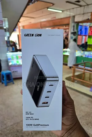Photo - Greenlion 100w Superfast Laptop Smartphone Adapter Charger