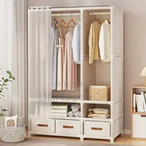 Simple Wardrobe Clothes Storage Cabinet