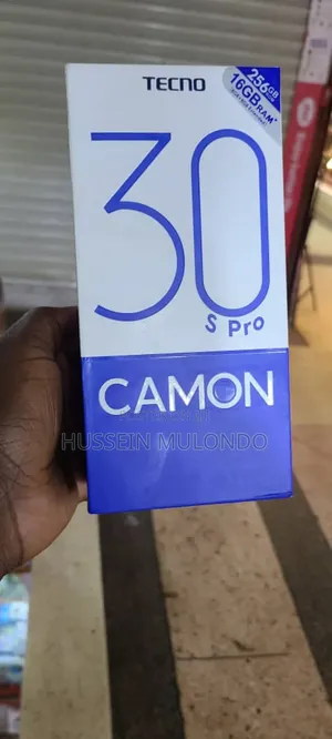 New Tecno Camon 30S Pro 256 GB Black