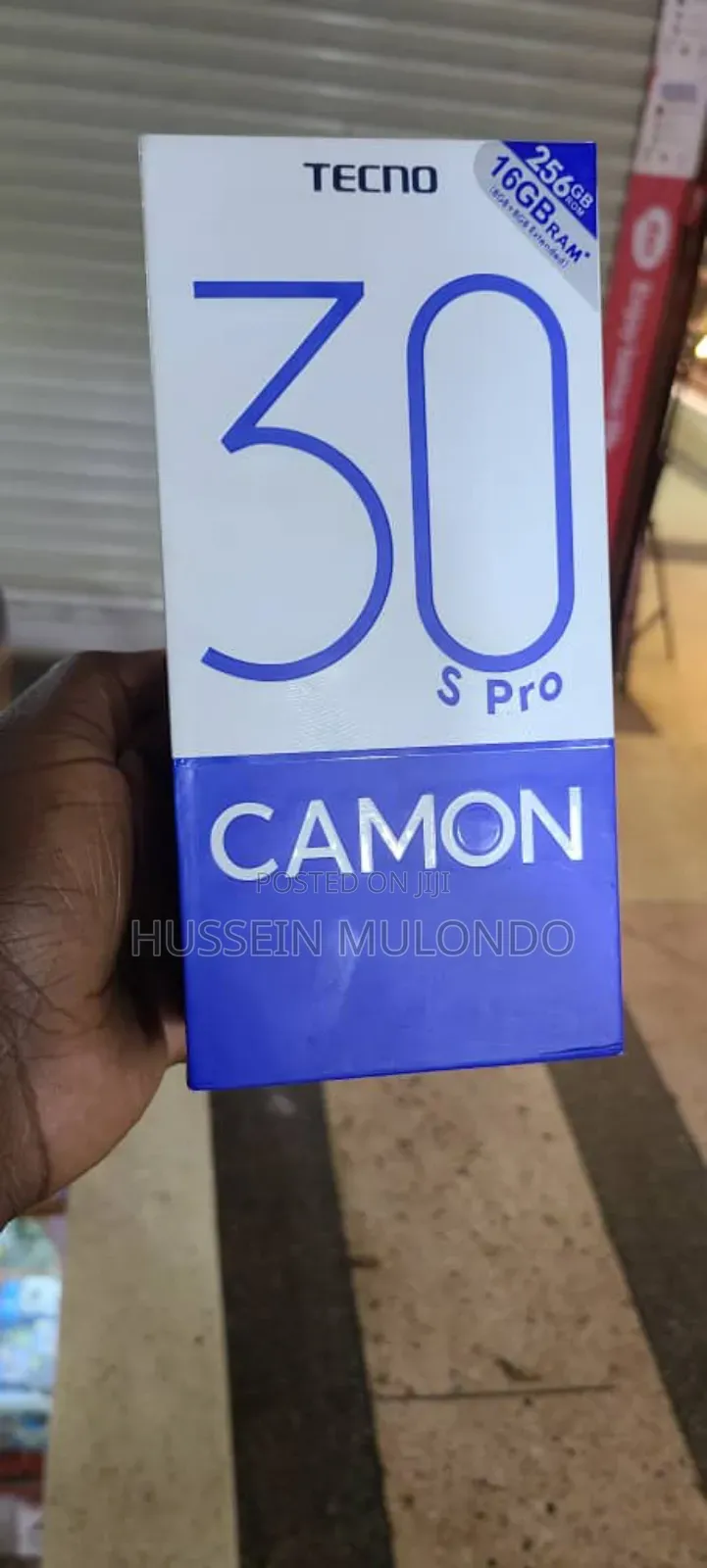New Tecno Camon 30S Pro 256 GB Black