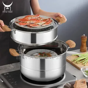3layers Stainless Steel Food Grade Steamer