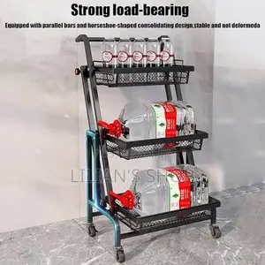 Metal Utility Rolling Trolley