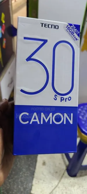 New Tecno Camon 30S Pro 256 GB Silver