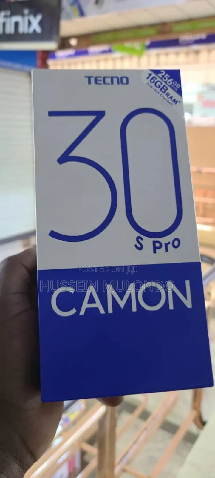 New Tecno Camon 30S Pro 256 GB Silver