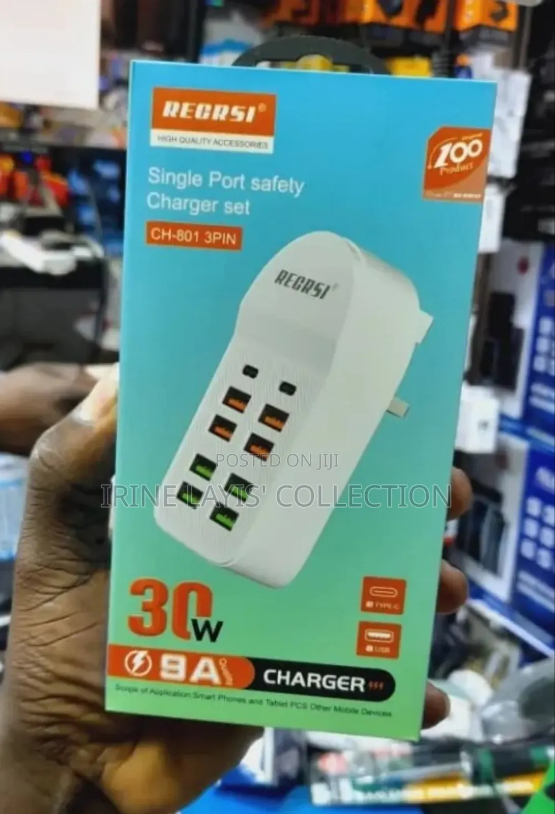 8 Out Put Saftety Charger Set