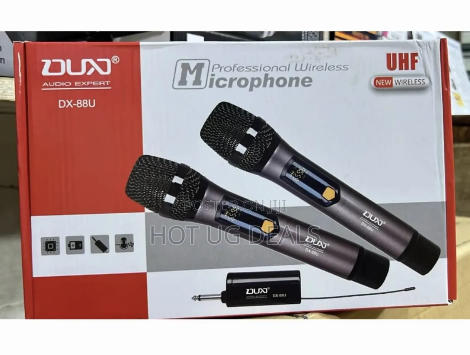 Professional Wireless Microphone System.