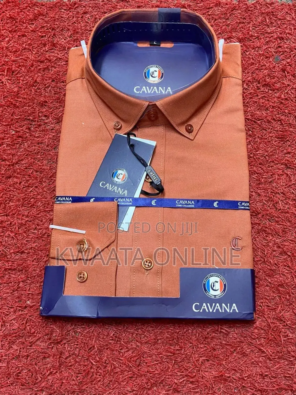 Cavana Men's Oxford Premium Quality Shirt -plain Colors